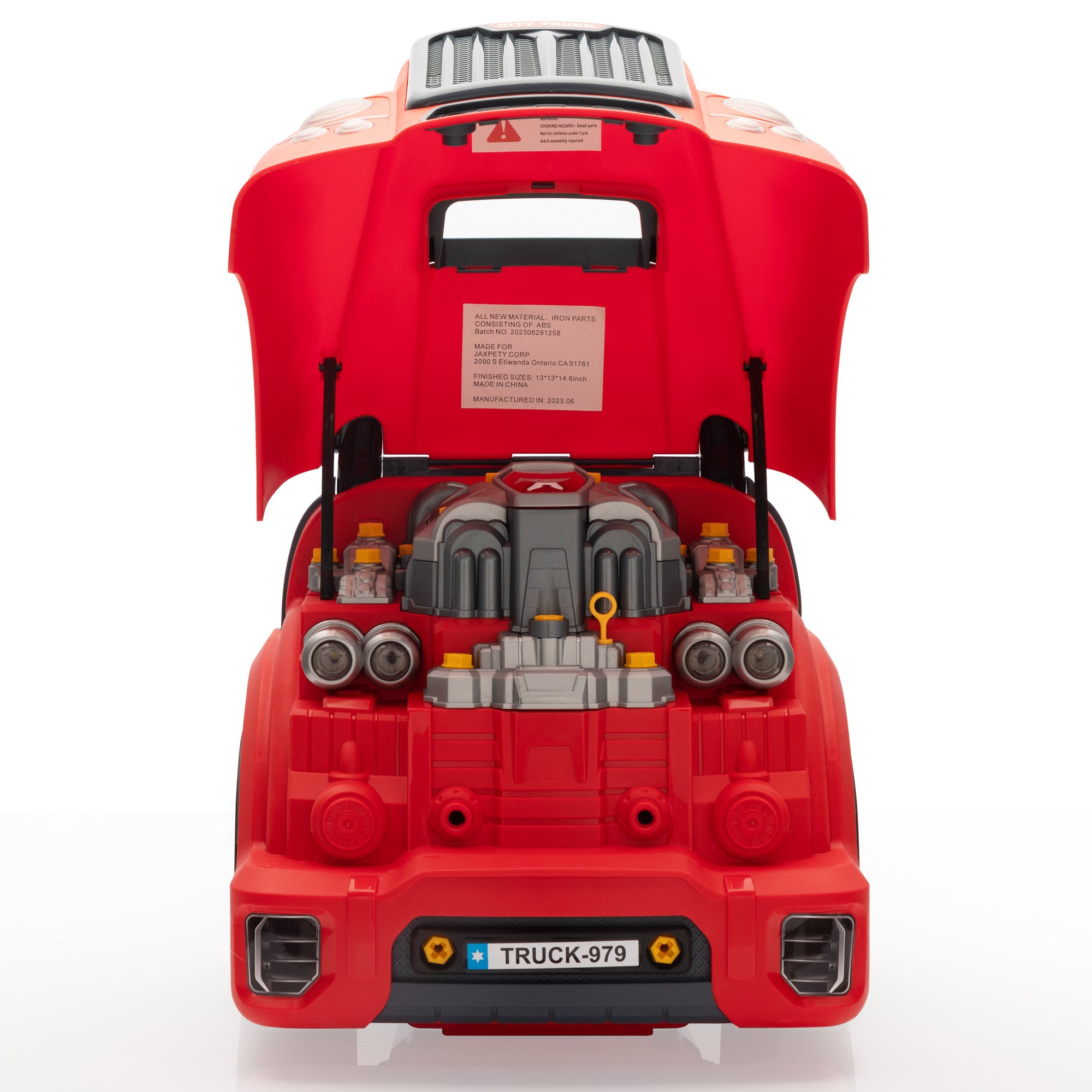 Large Truck Engine Toy Mechanic Repair Boys and Girls