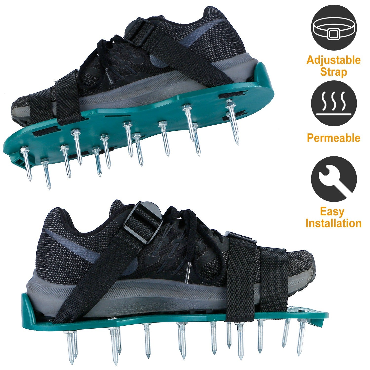 Lawn Aerator Shoes Grass for Lawn Garden