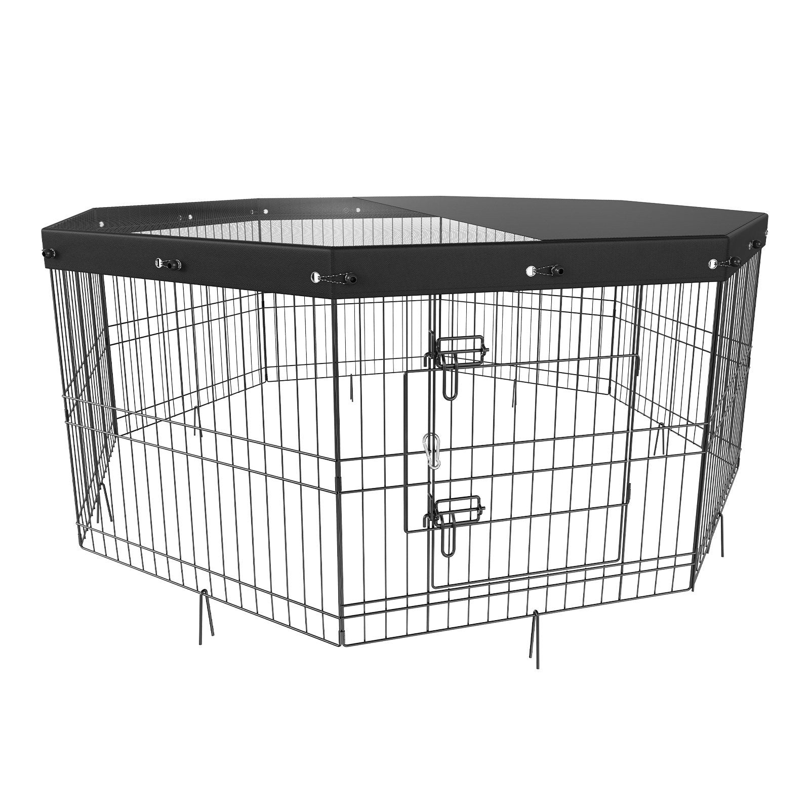 VEVOR Dog Playpen Indoor Outdoor Dog Pen