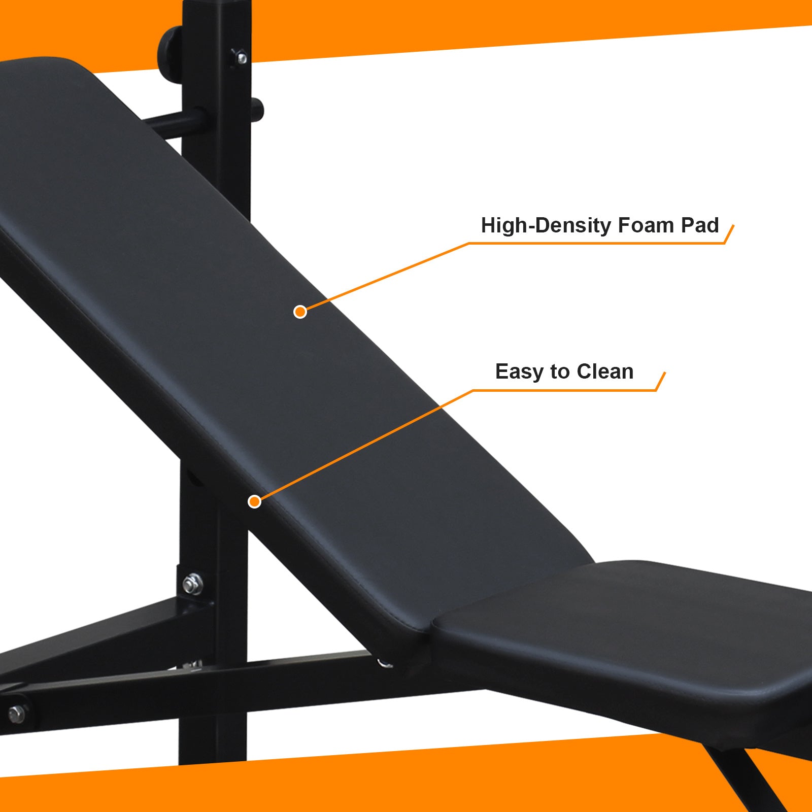 Olympic Weight Bench Gym Full-Body Workout