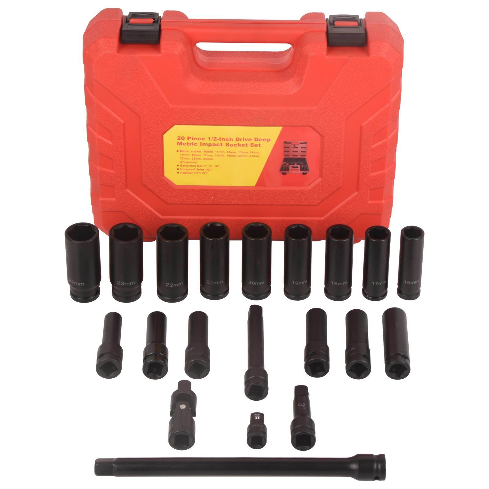 Drive Deep Impact Socket Set