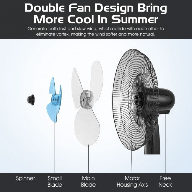 Adjustable Height Fan for Home and Office