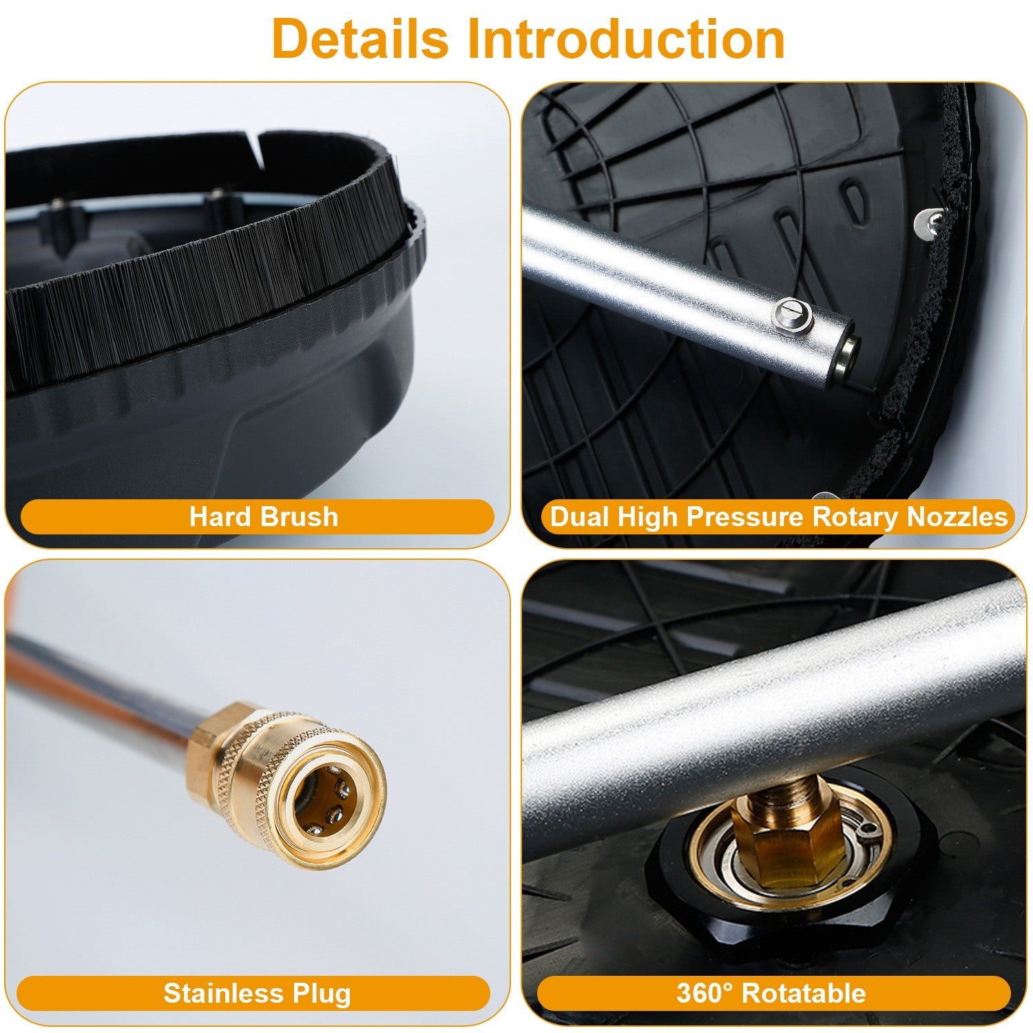 Pressure Washer Flat Surface Cleaner