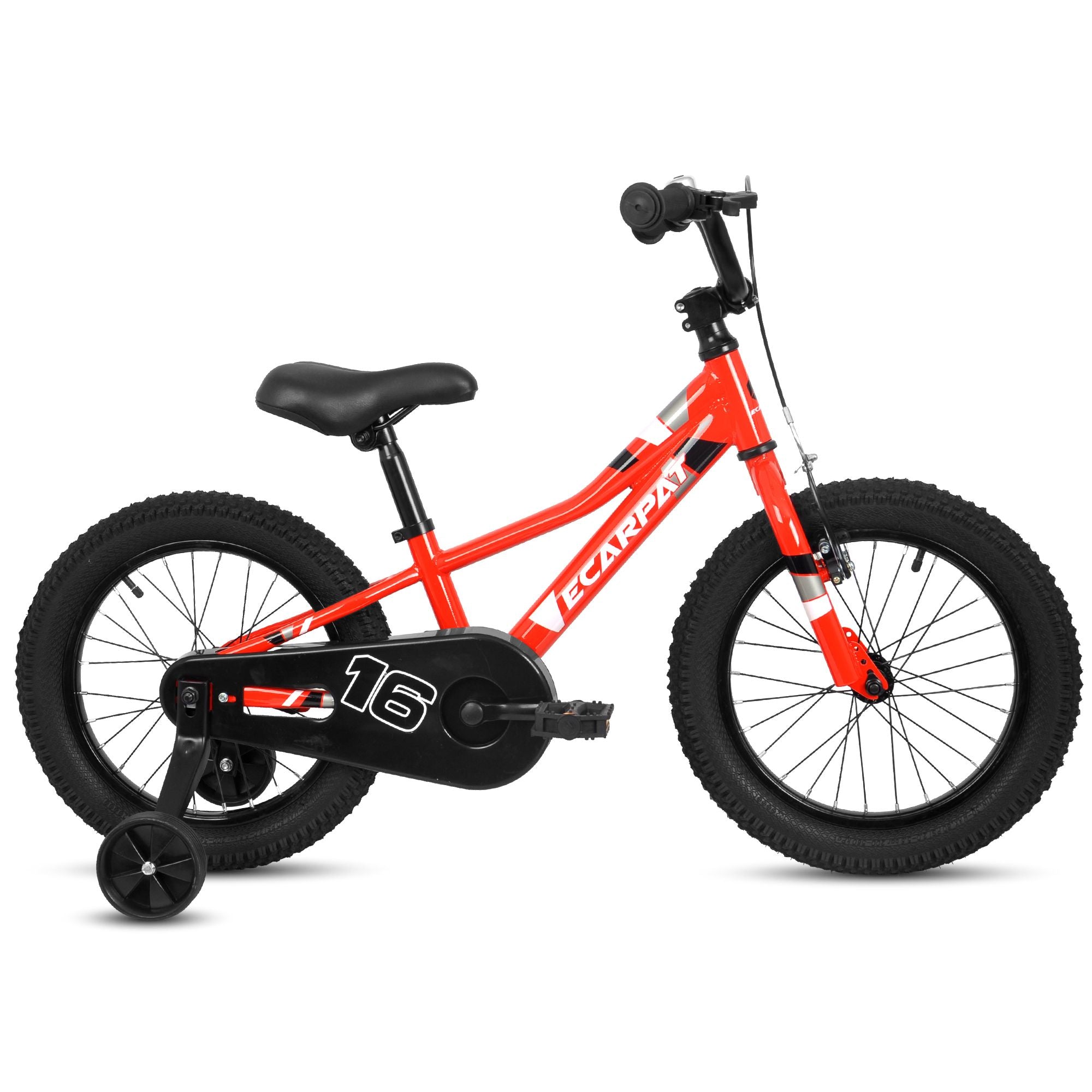 A16117 Kids' Bike 16 Inch Wheels, 1-Speed Boys Girls Child Bicycles For 3-4Years, With Removable Training Wheels Baby Toys, Front V Brake, Rear Holding Brake