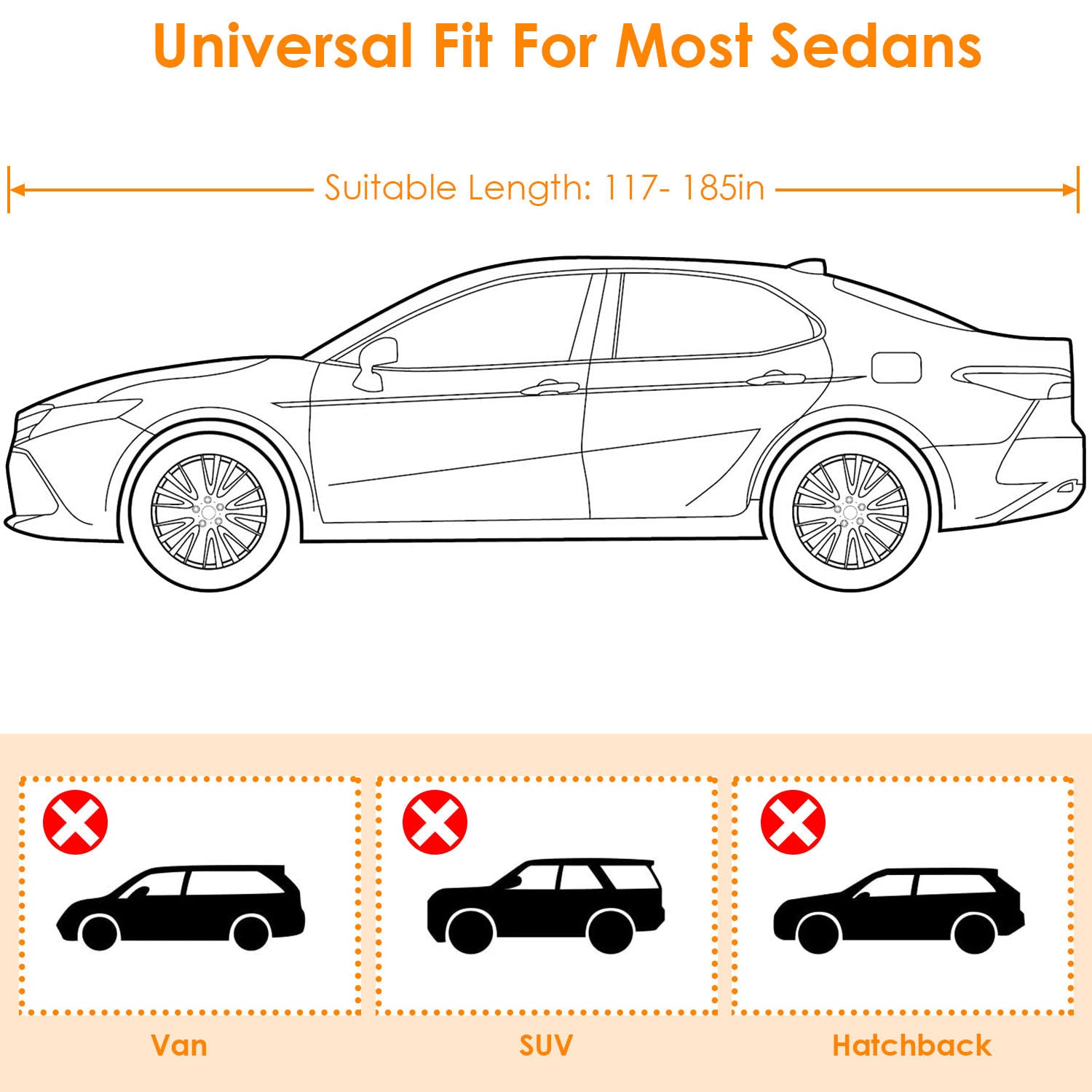 Full Car Cover Universal Full Cover