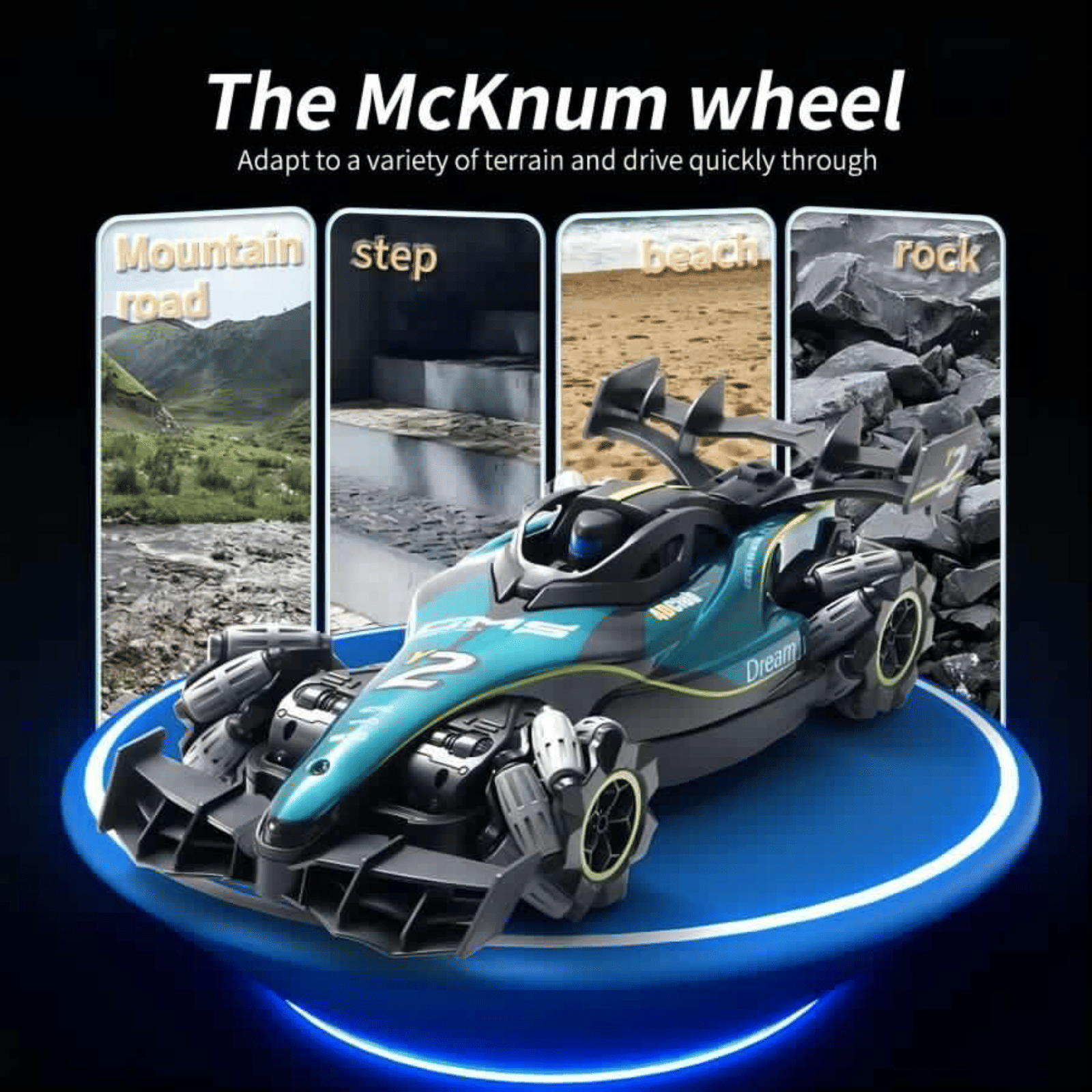 4DRC Y2 Hand Controlled Gesture RC Car 2.4Ghz 4WD 360° Racing Car 2 Battery For Boys & Girls,Kids Toy,Children Christmas Gifts.