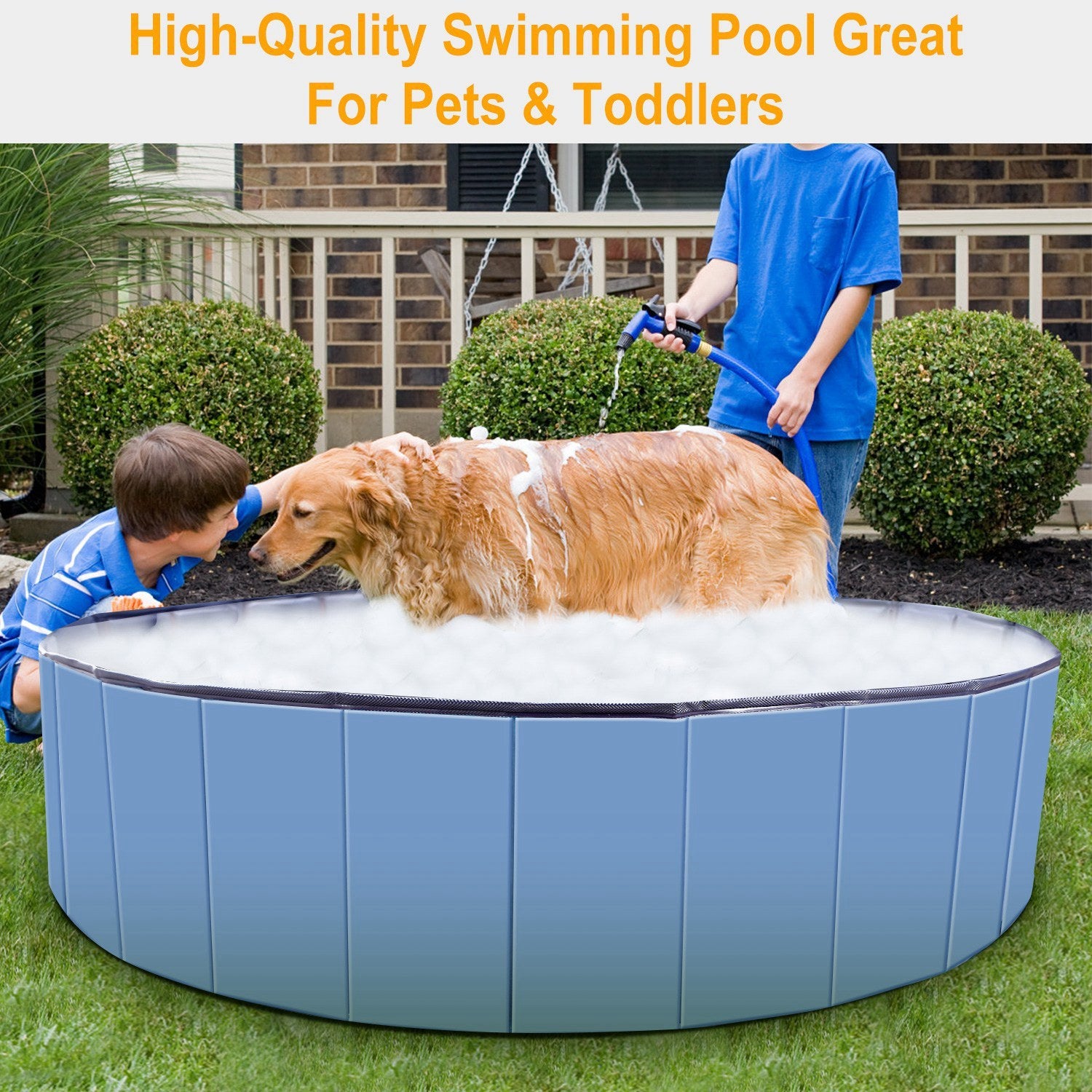 Foldable Pet Swimming Pool Tub