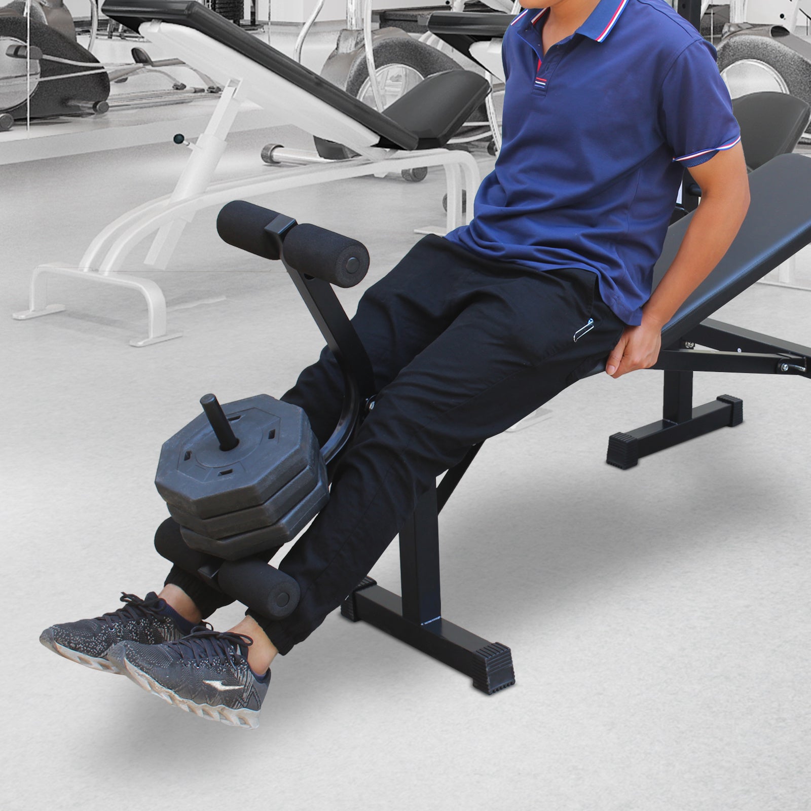 Olympic Weight Bench Gym Full-Body Workout