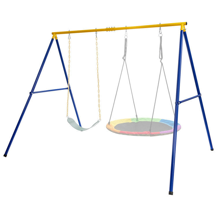 Shaped Swing Stand with Anti-Slip Footpads