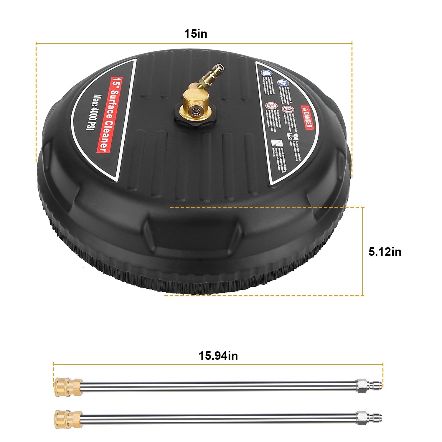 Pressure Washer Flat Surface Cleaner