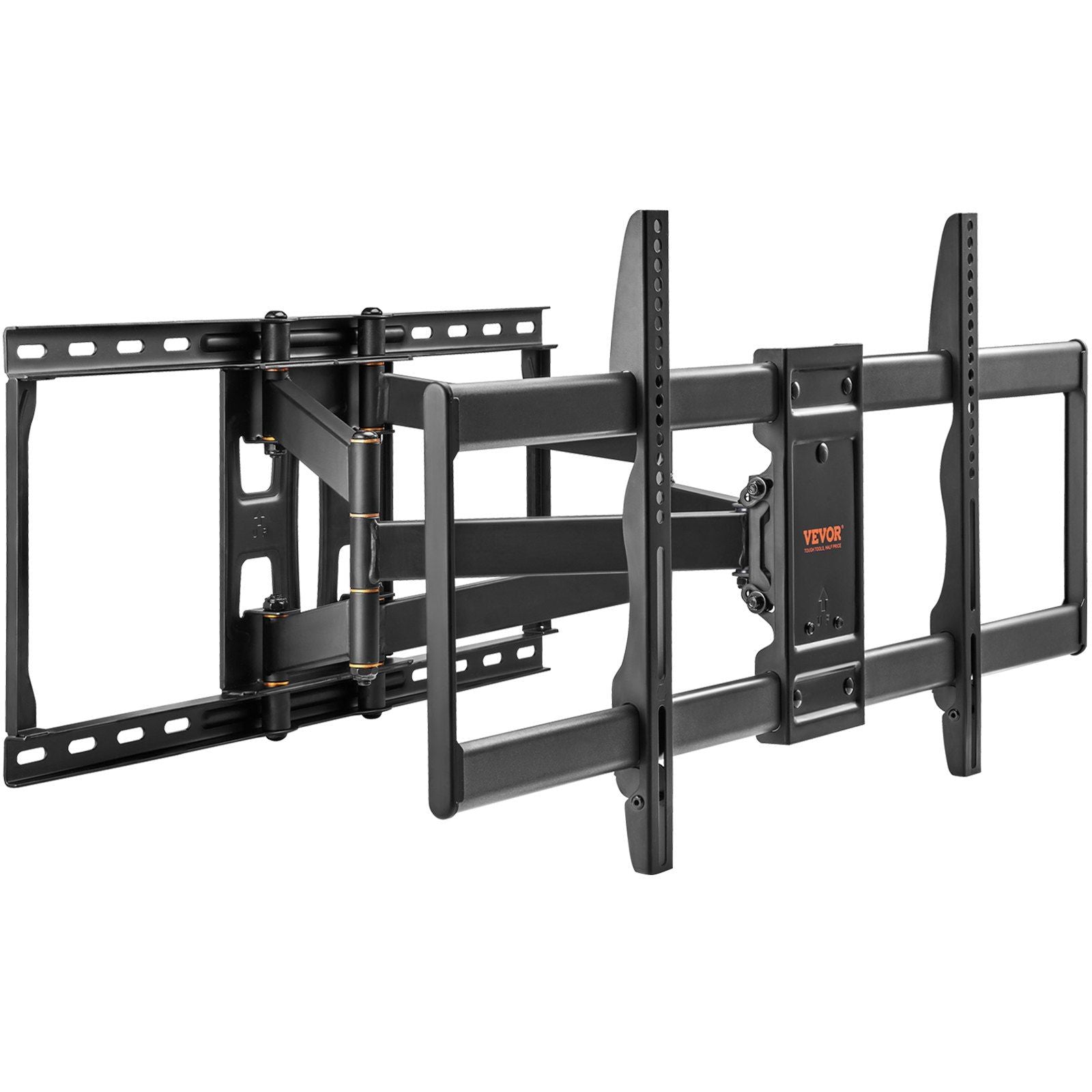VEVOR Full Motion TV Mount Fits for Most 37-90 inch TVs, Swivel Tilt Horizontal Adjustment TV Wall Mount Bracket with 4 Articulating Arms, Max VESA 600x400mm, Holds up to 165 lbs