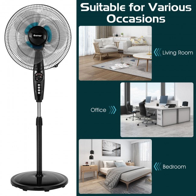 Adjustable Height Fan for Home and Office