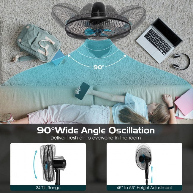 Adjustable Height Fan for Home and Office