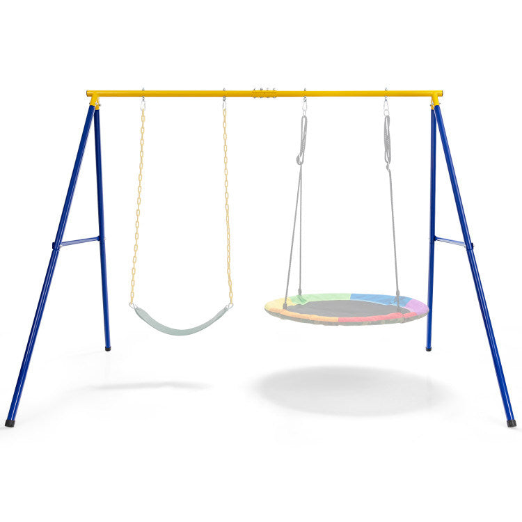 Shaped Swing Stand with Anti-Slip Footpads