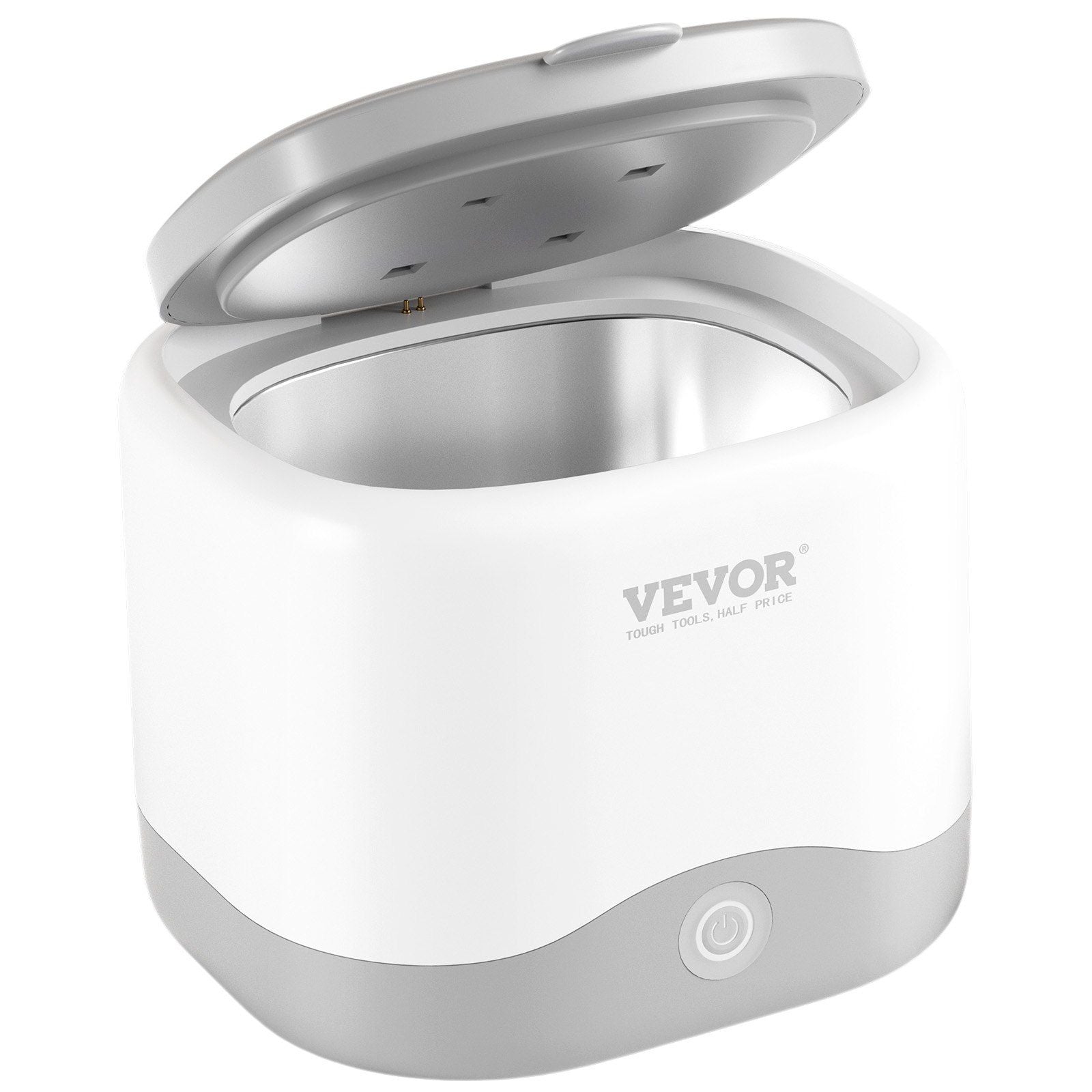 VEVOR Ultrasonic Cleaner, 45kHz Ultrasonic Cleaner for Denture Cleaner, Retainer Cleaner, Mouth Guard Cleaner, Night Guard Cleaner, Retainer Cleaner Machine with 200ML Dental Cleaning Pod