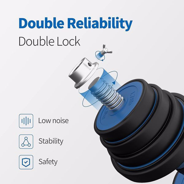 Adjustable Weights Dumbbells Barbell Set