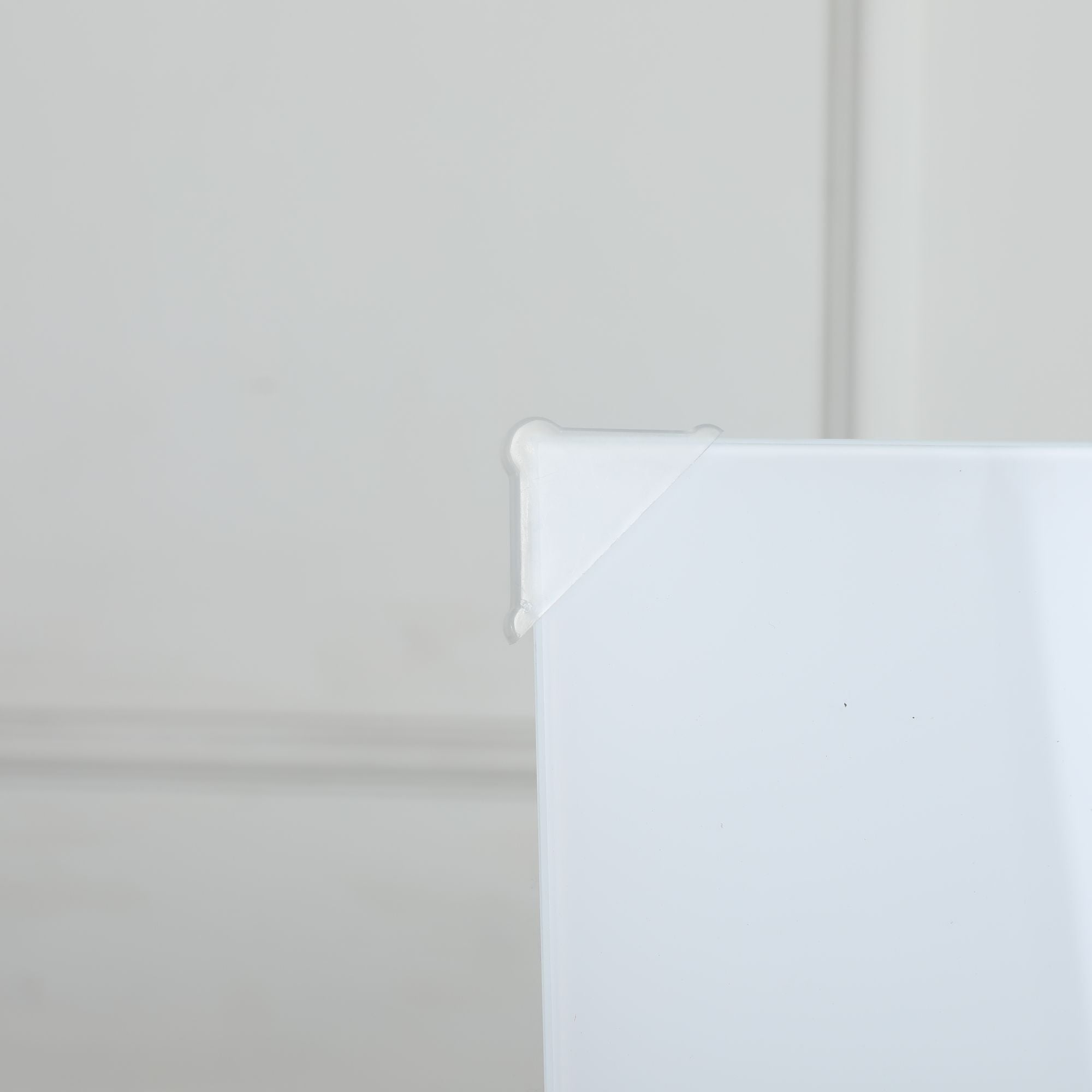 Removable Adjustable Height Tempered Glass Whiteboard, Magnetic Dry Erase Whiteboard, 36' x 24', Home School Supplies or Home Office Decor Includes 2 Magnets 2 Markers 1 Eraser