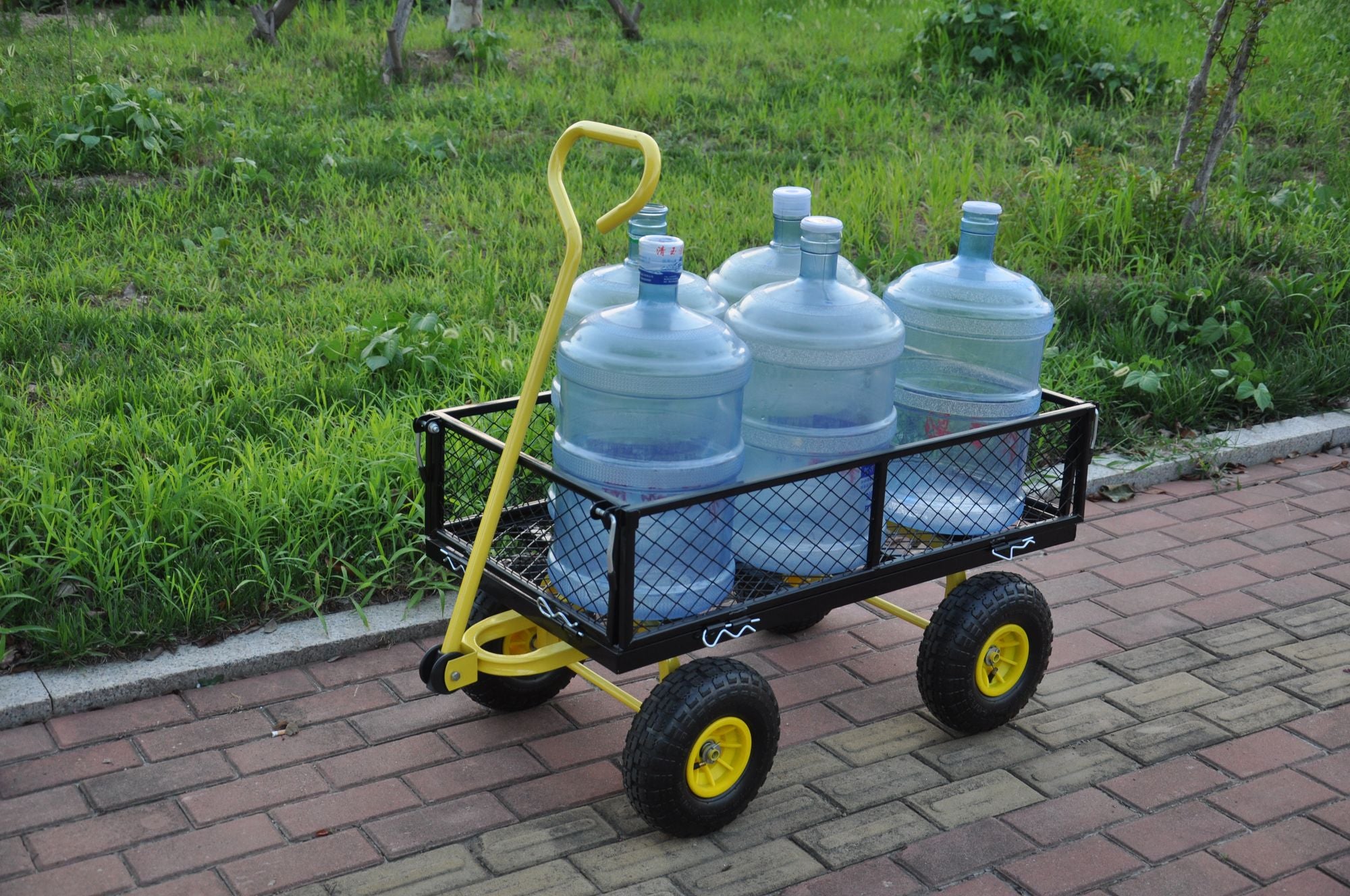 Wagon Cart Garden cart trucks make it easier to transport firewood