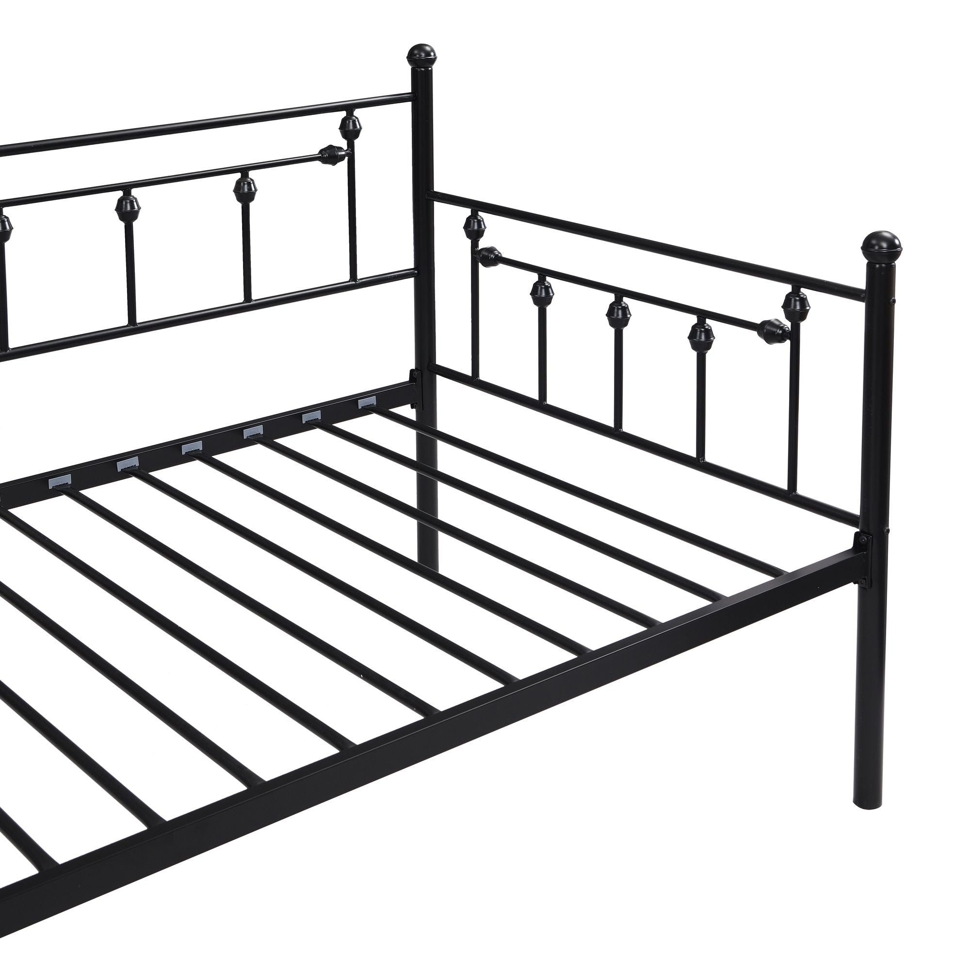 Daybed with trundle, BLACK