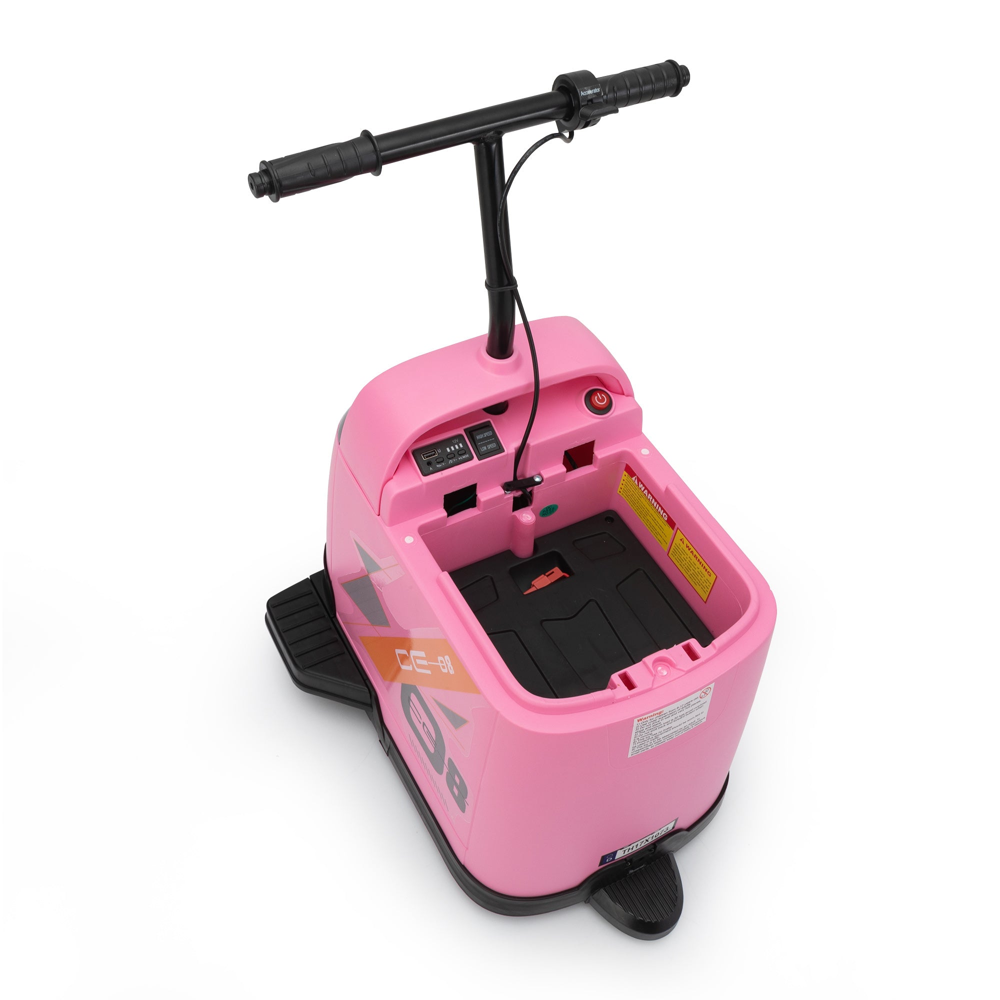 Electric Kids Ride On Box Car with High-Low Speeds