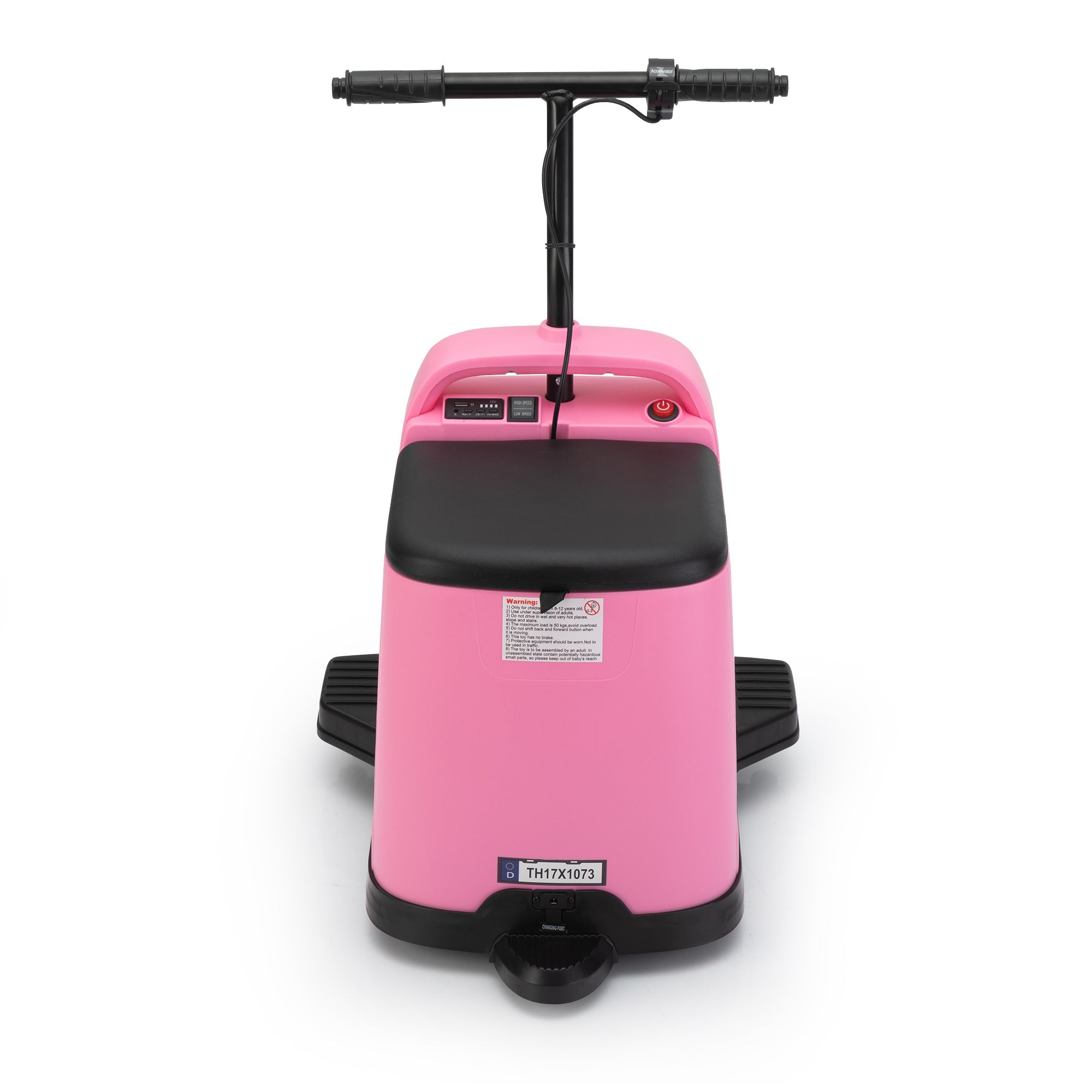 Electric Kids Ride On Box Car with High-Low Speeds