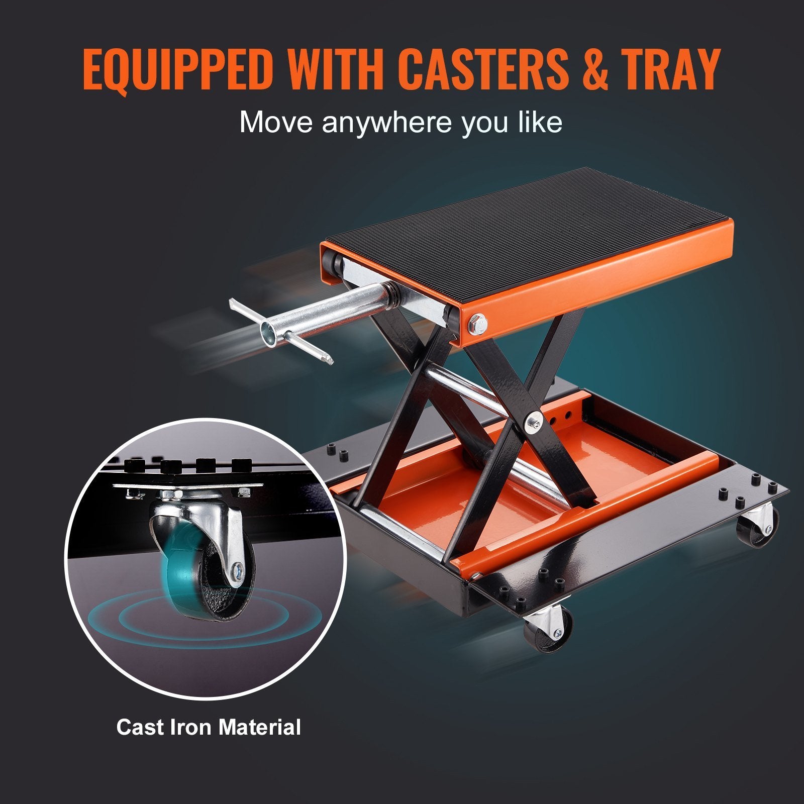 VEVOR Motorcycle Lift Tool Tray for Street Bikes