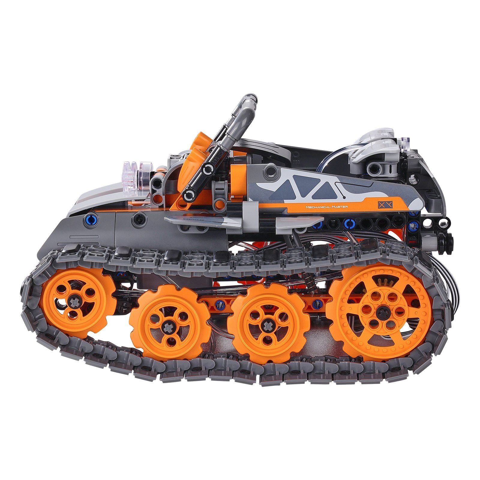 VEVOR STEM Building Toys for Kids 5 in 1 App & Remote Control Car/Robot 554 PCS