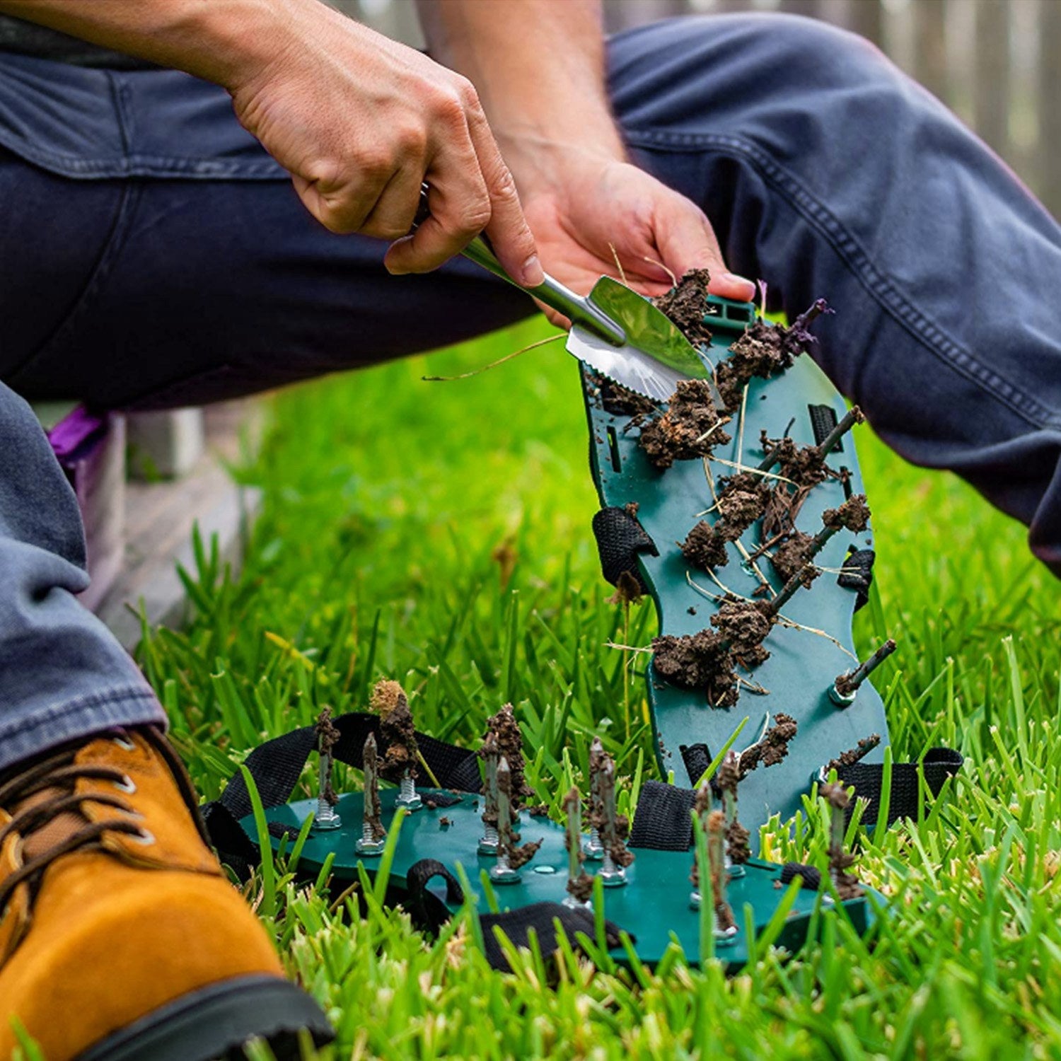 Lawn Aerator Shoes Grass for Lawn Garden