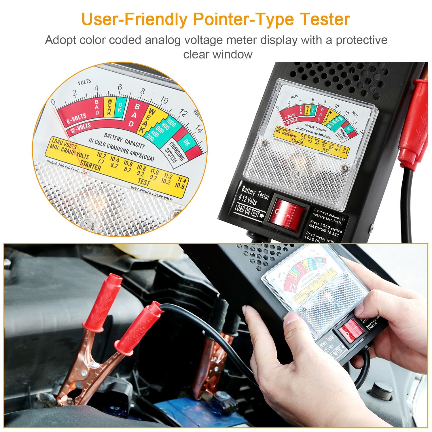 Automotive Battery Load Repair Tester