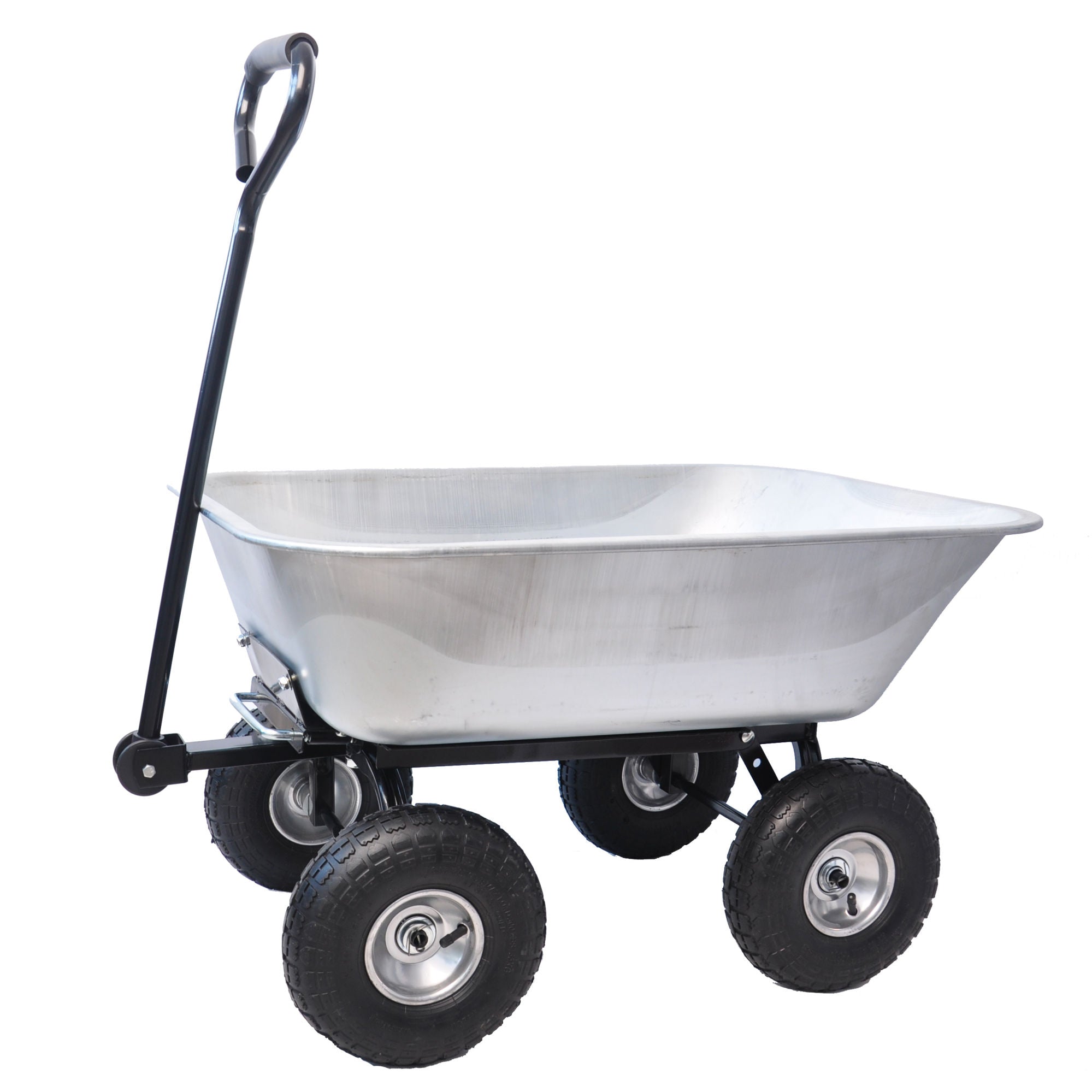 Folding car Poly Garden dump truck with steel frame