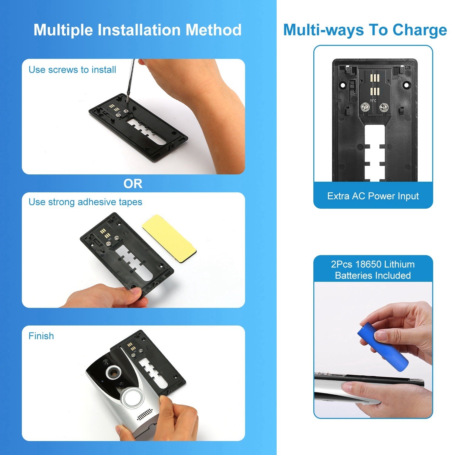Doorbell Wireless  WiFi Security Camera
