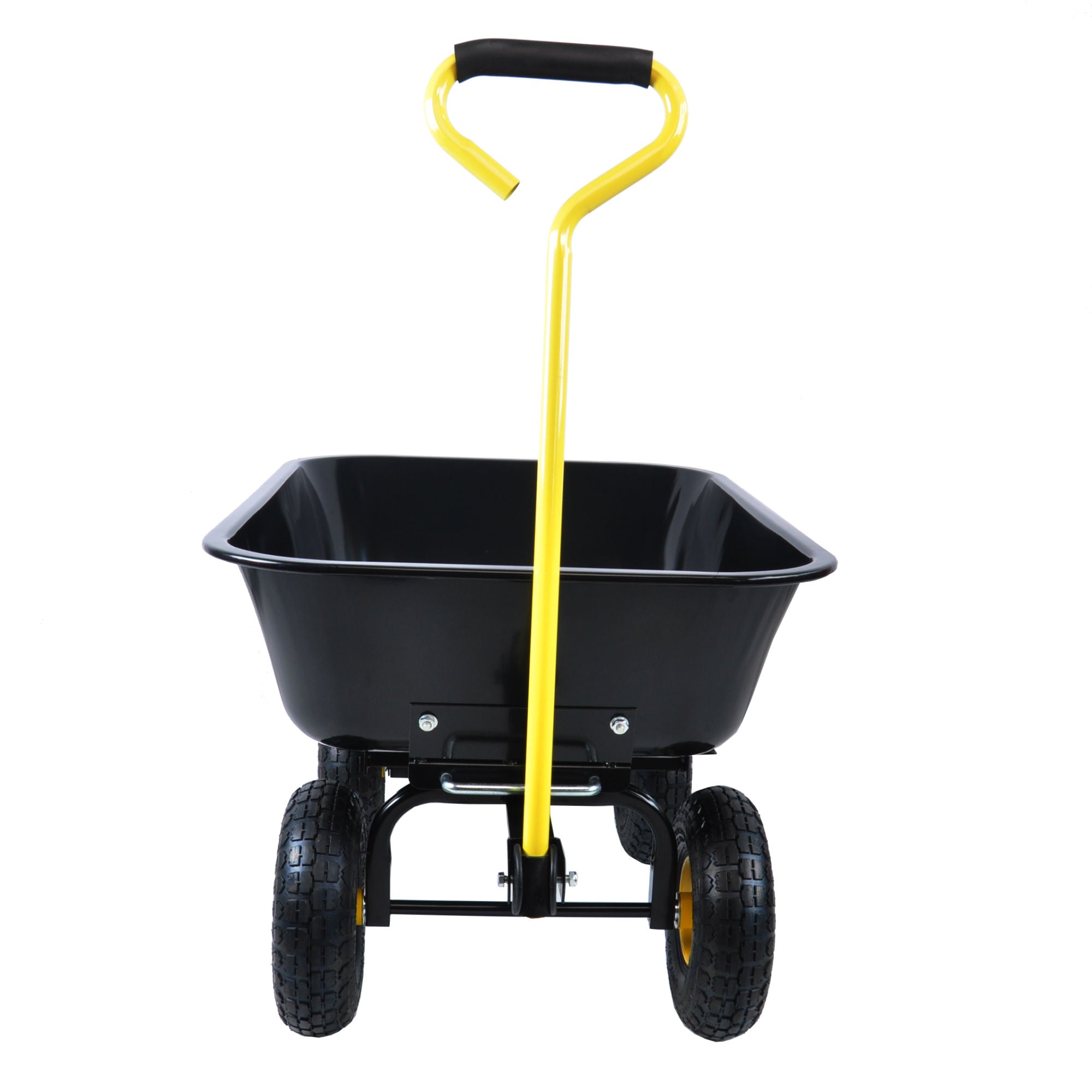 Folding car Poly Garden dump truck with steel frame