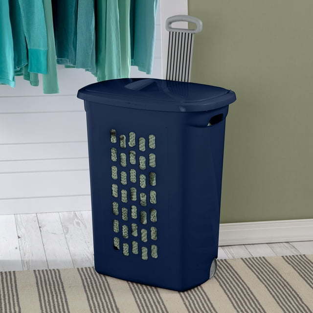 Wheeled Laundry Hamper Plastic