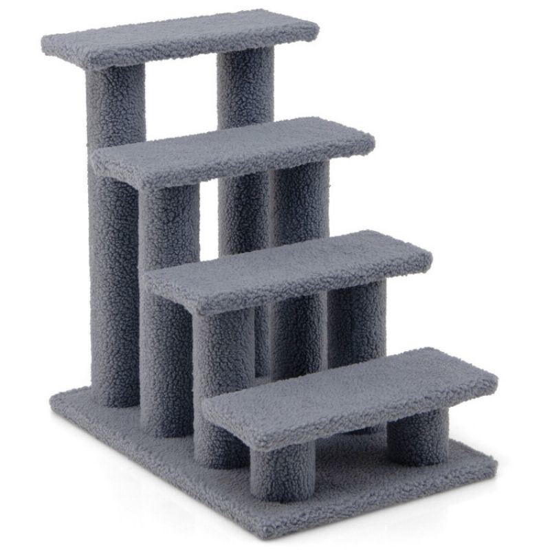 Pet Stairs Carpeted Ladder Ramp