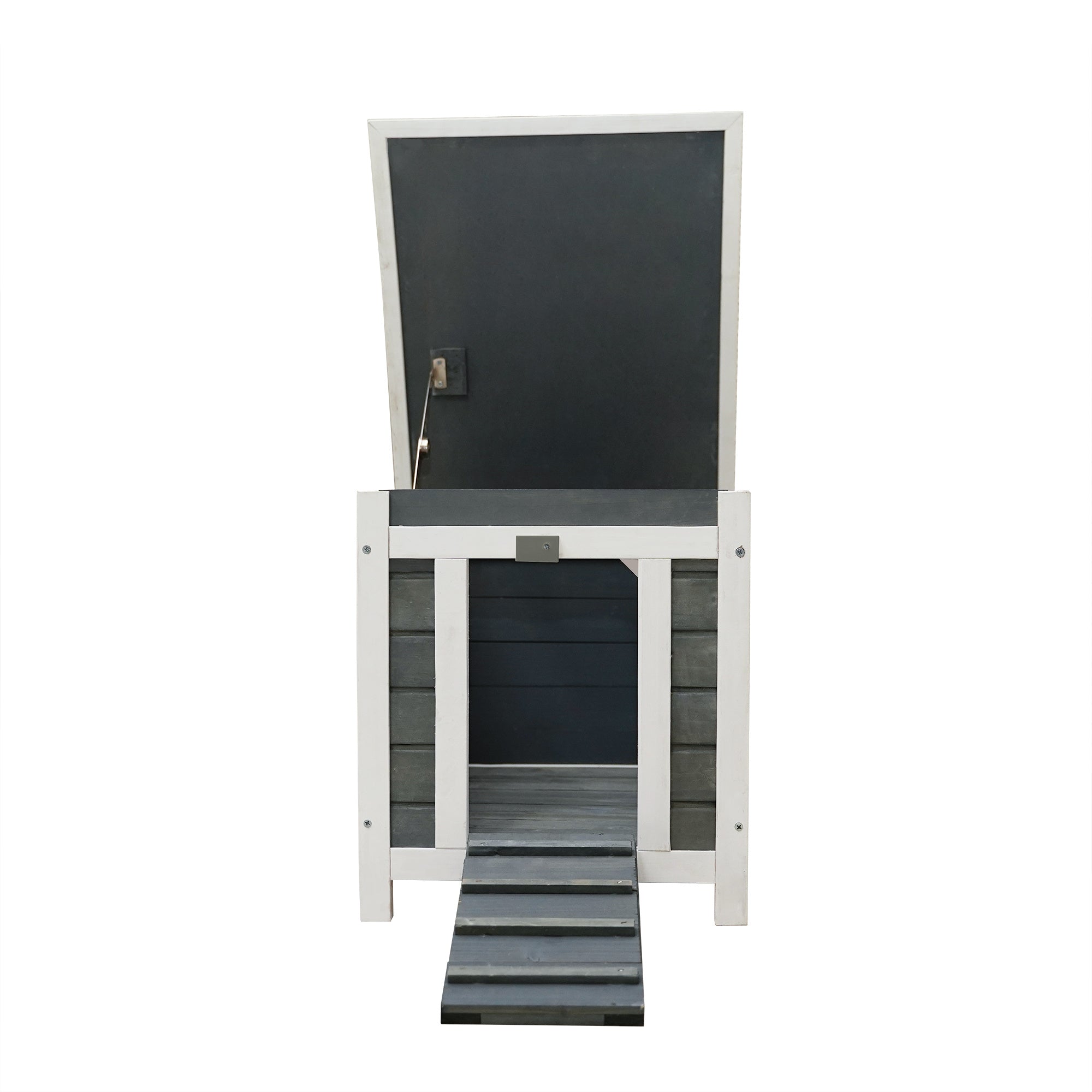 Weatherproof wooden outdoor rabbit hutch