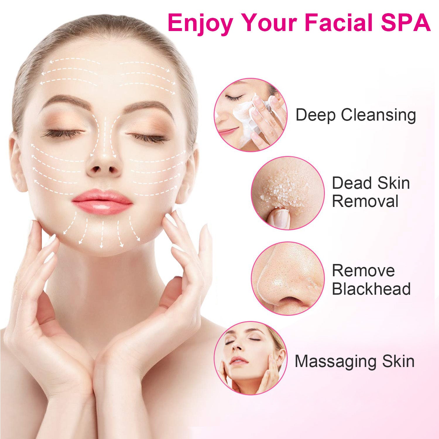 Facial Cleansing Waterproof Face Brush