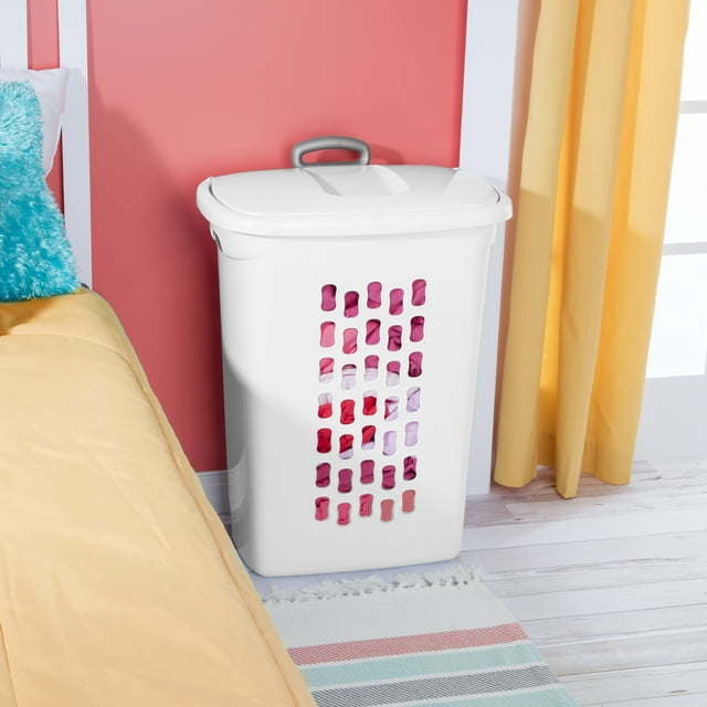 Wheeled Laundry Hamper Plastic
