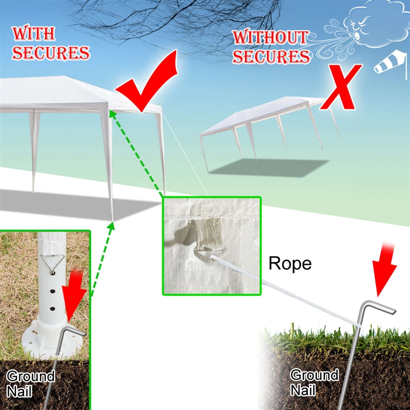 Doors Waterproof Tent