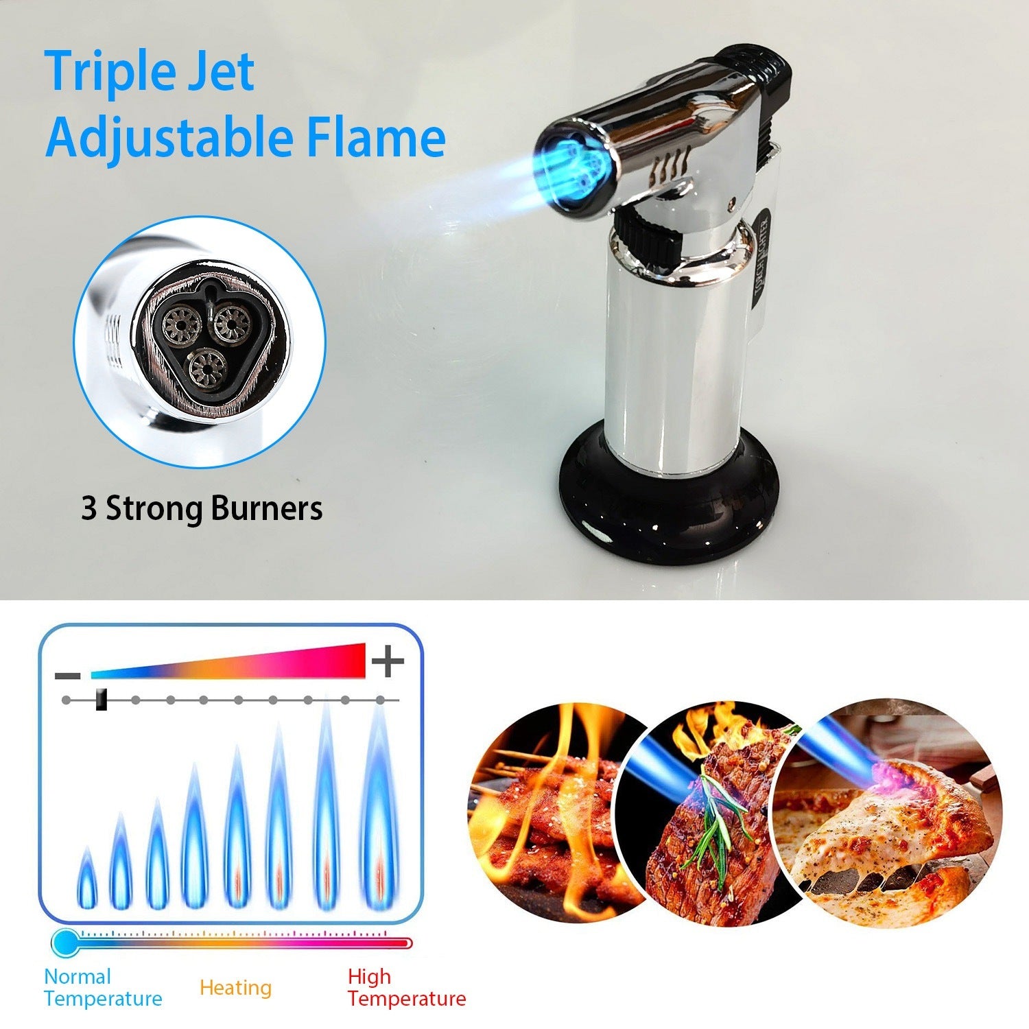 Kitchen Culinary Butane Torch Lighter