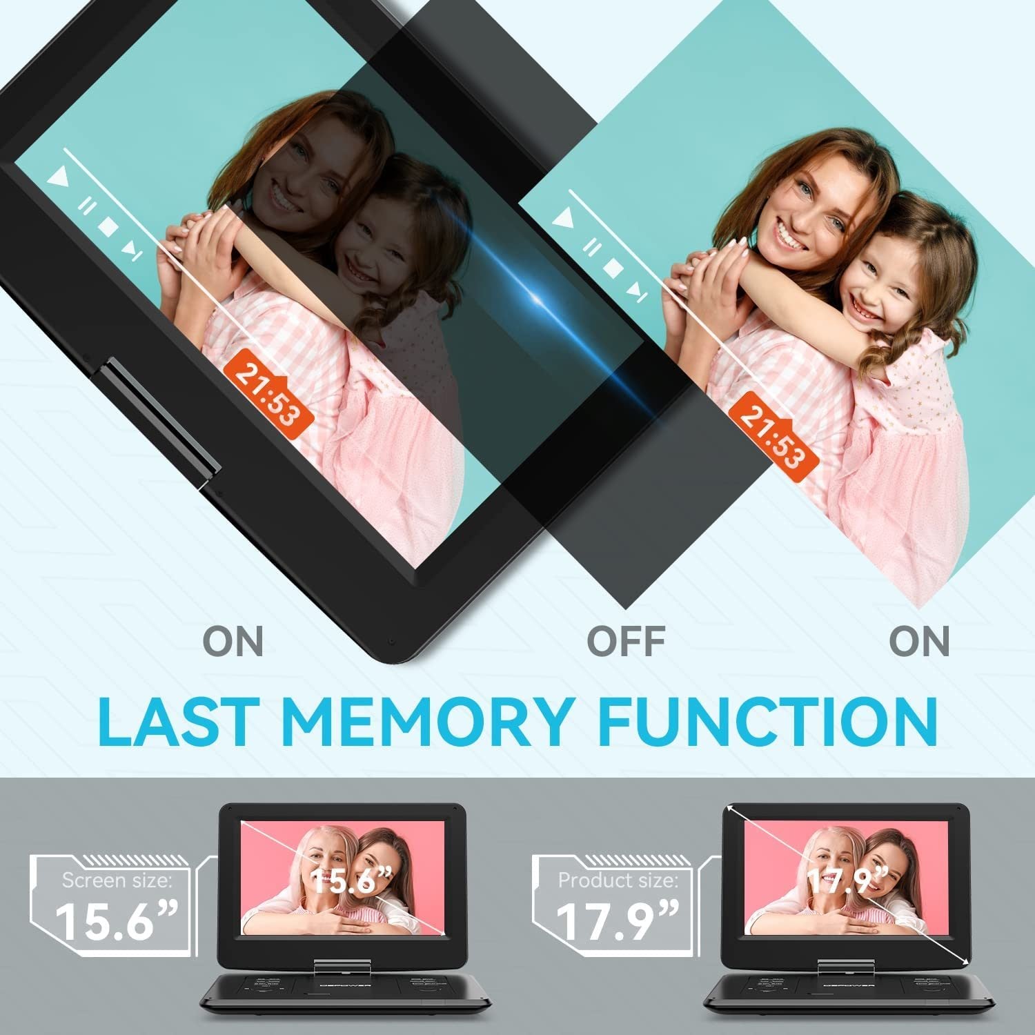 Multiple Disc Formats High Volume Speaker Car Charger Remote Control