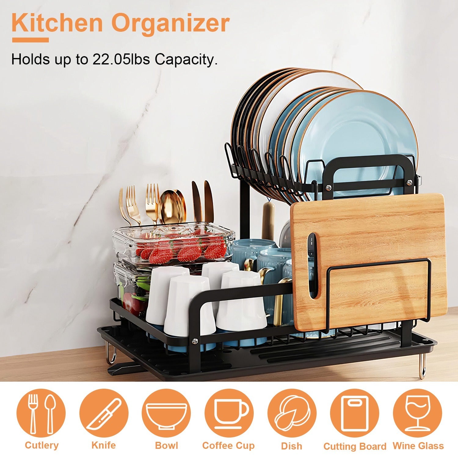 Rustproof Dish Drying Rack