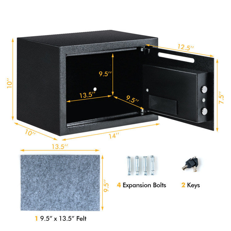 Digital Depository Drop Cash Safe Box