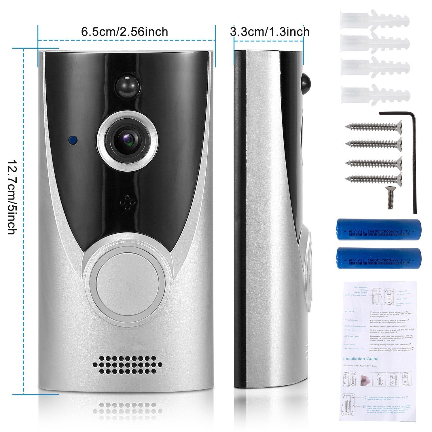 Doorbell Wireless  WiFi Security Camera