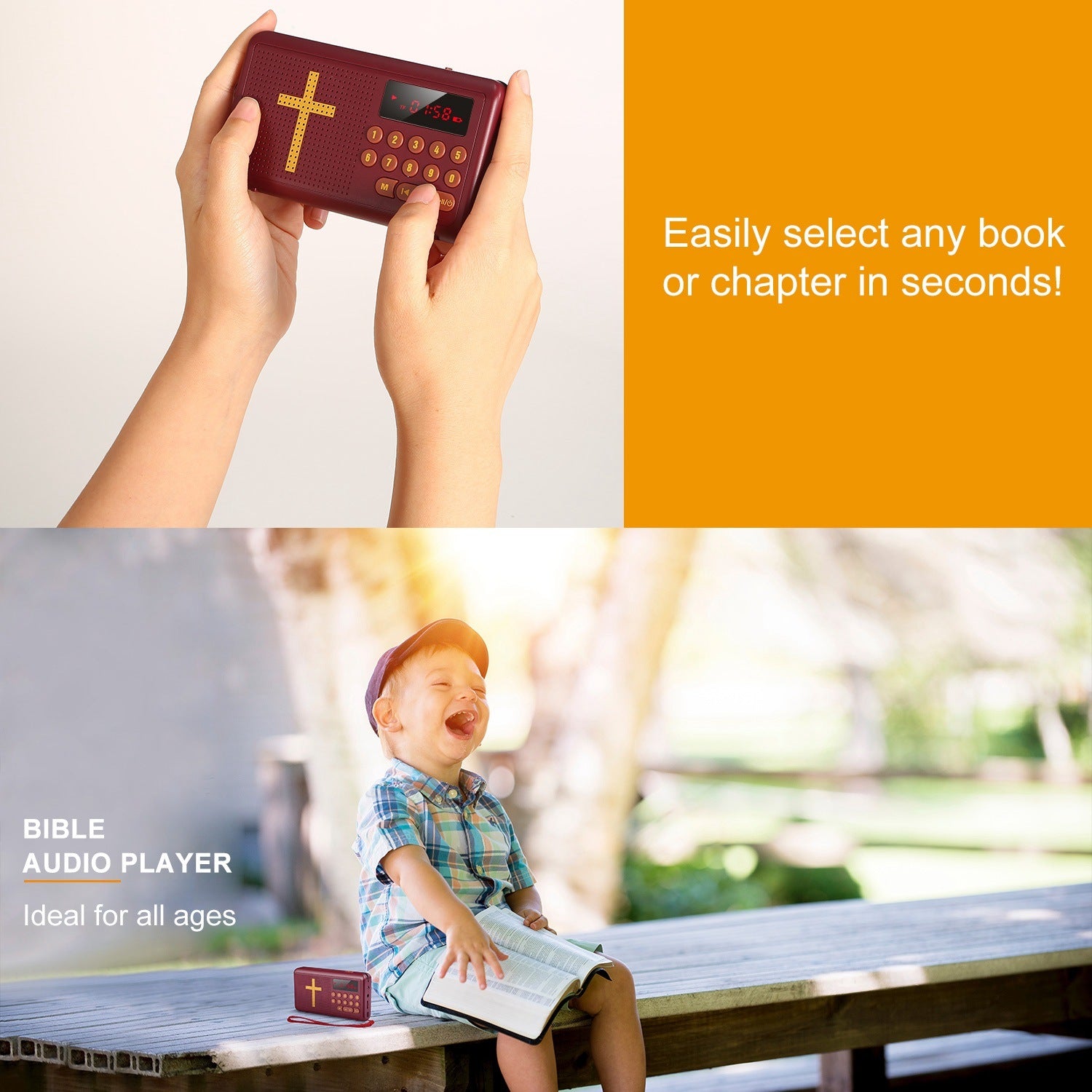 Talking Bible Audio Player English Version