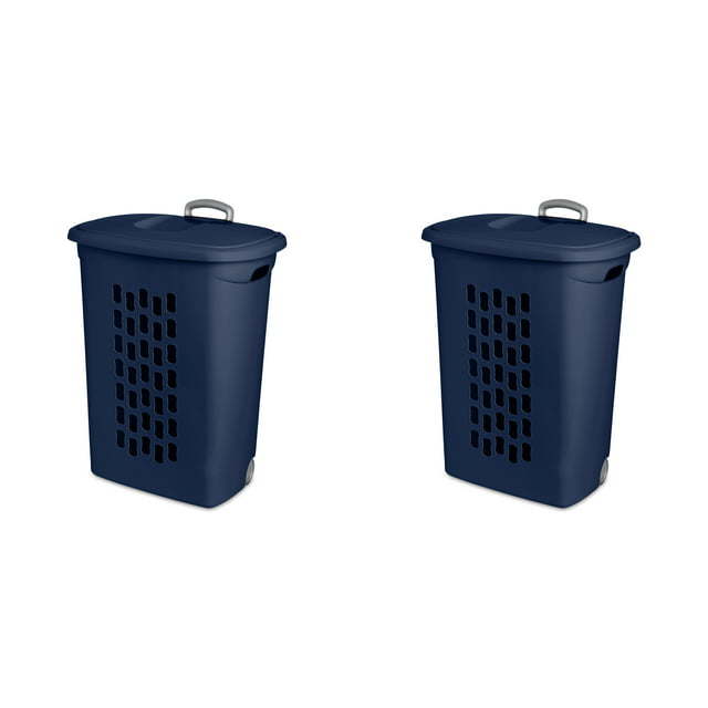 Wheeled Laundry Hamper Plastic