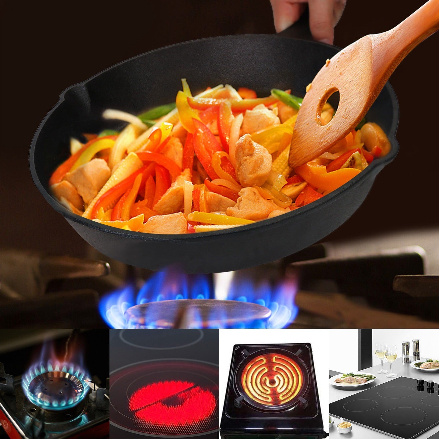 Non-Stick Oven Safe Cookware Frying Pan