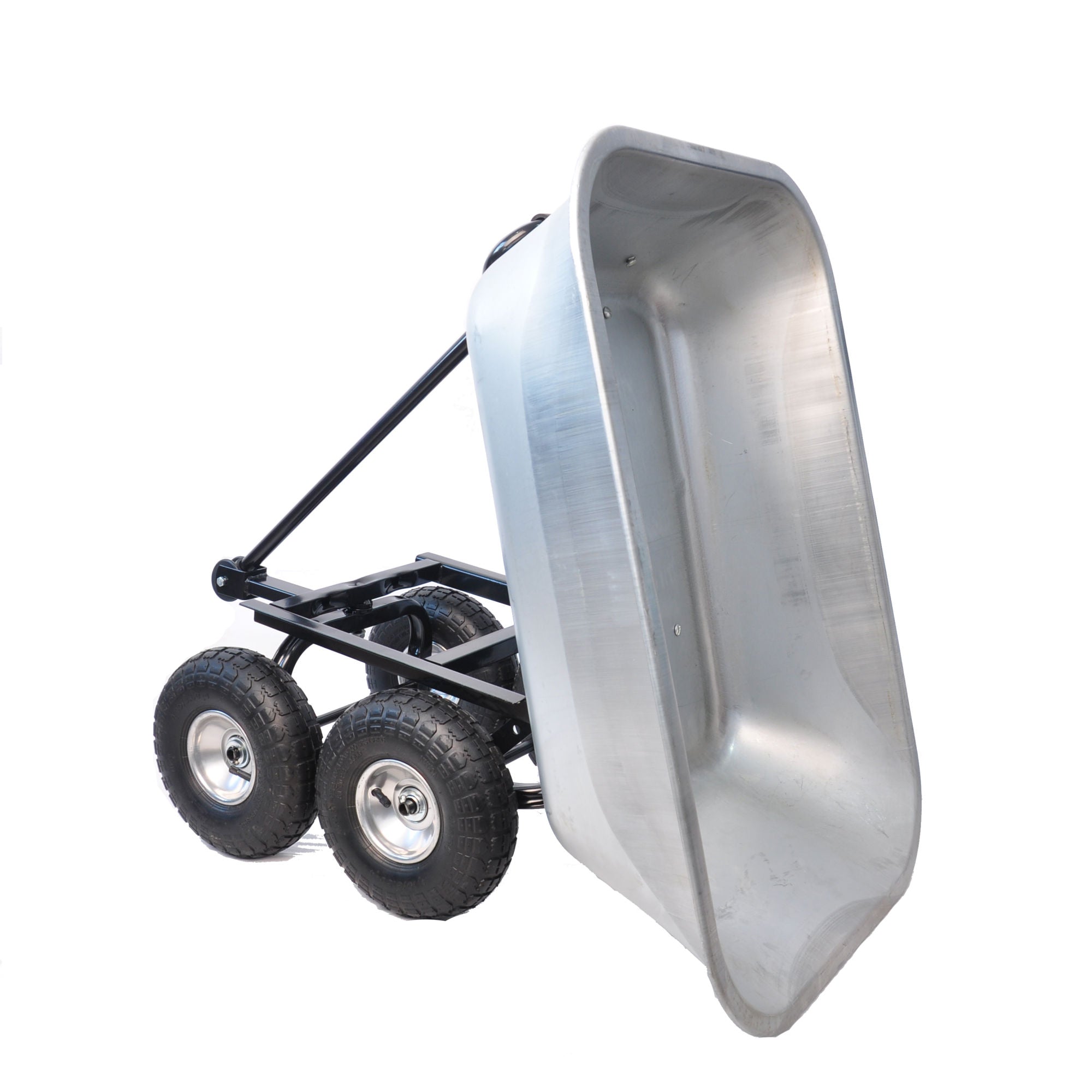 Folding car Poly Garden dump truck with steel frame