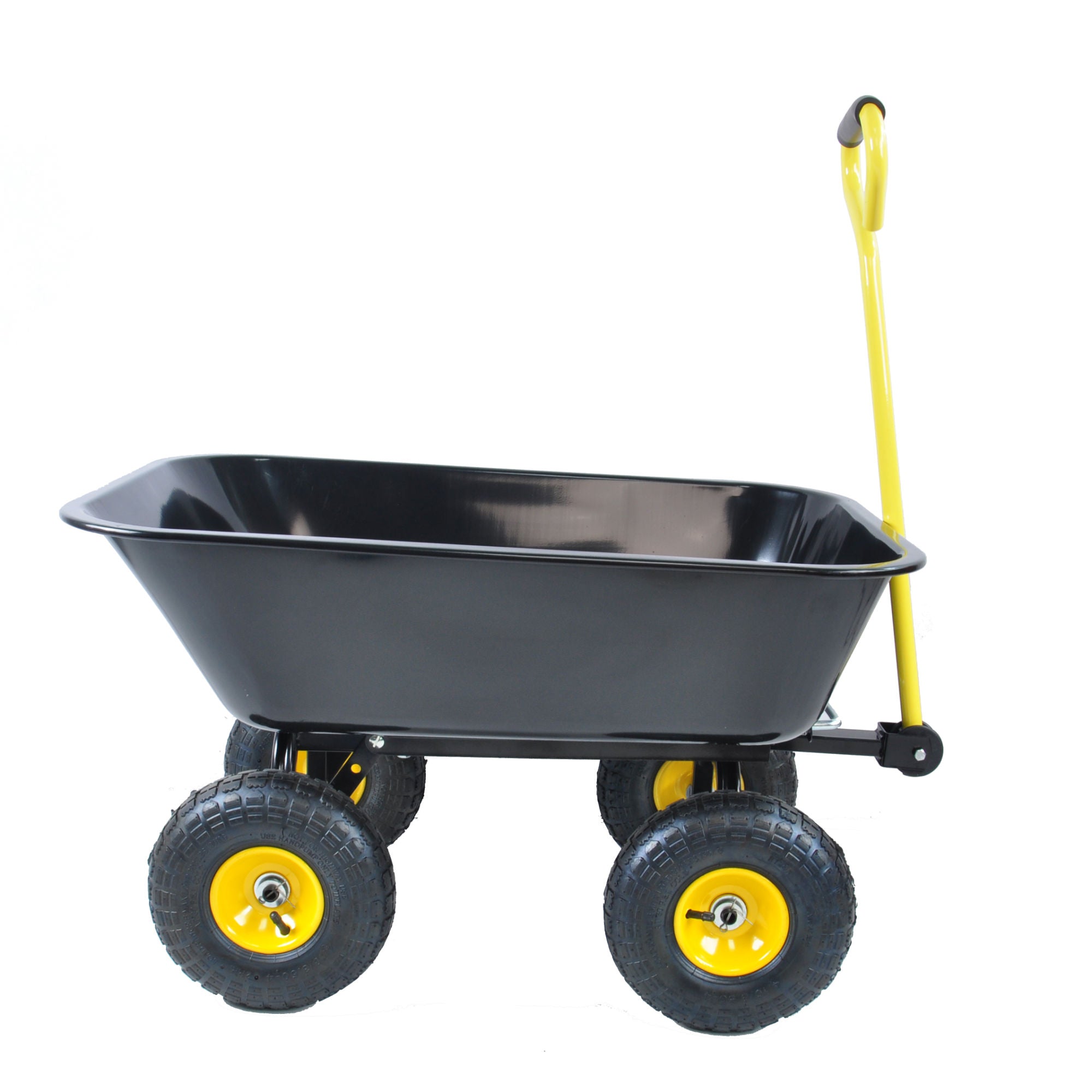 Folding car Poly Garden dump truck with steel frame