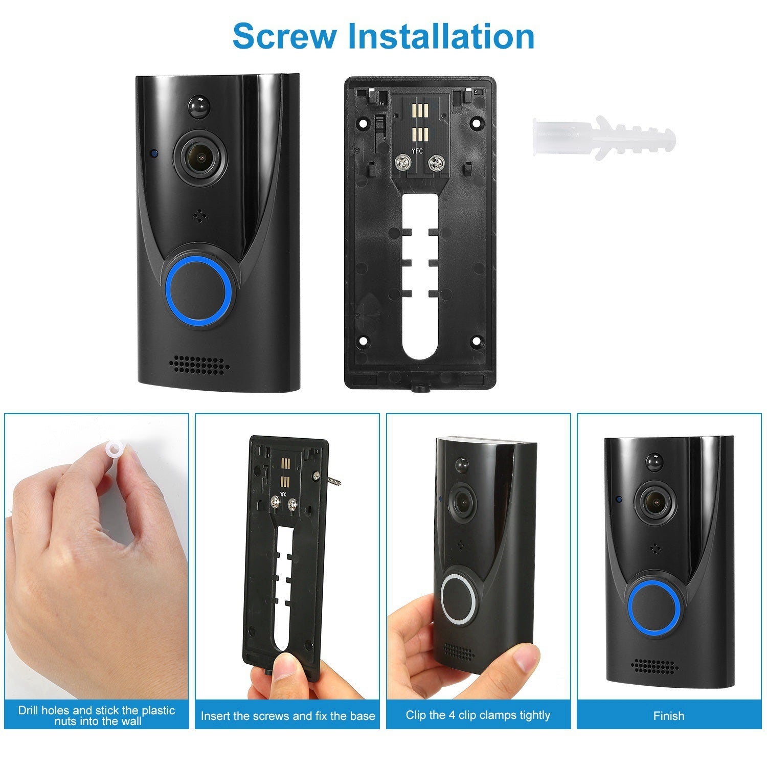 Doorbell Wireless  WiFi Security Camera