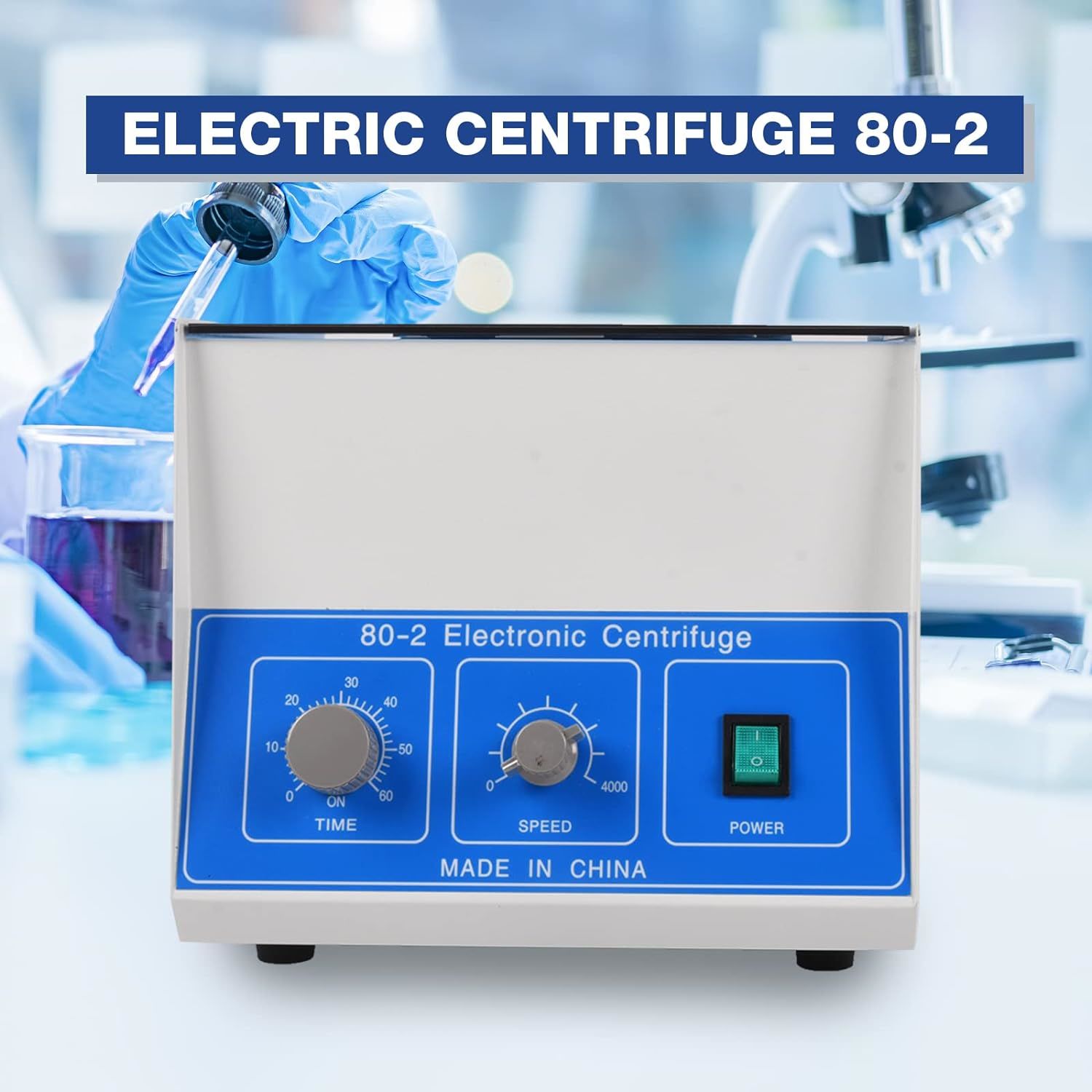Centrifuge Electric Lab Benchtop Centrifuge